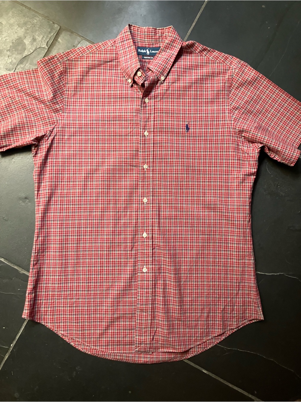 Ralph Lauren Men’s Size Large Custom Fit Button Down Shirt